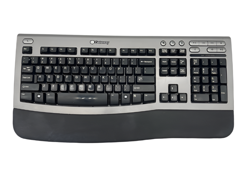 Gateway KR-0532 French Canadian Wireless Keyboard (NO DONGLE)